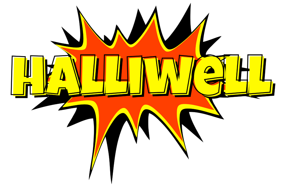 Halliwell bazinga logo