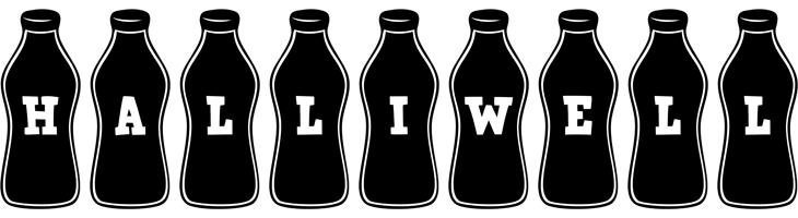 Halliwell bottle logo