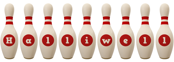 Halliwell bowling-pin logo