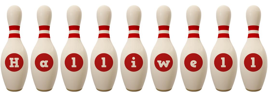 Halliwell bowling-pin logo