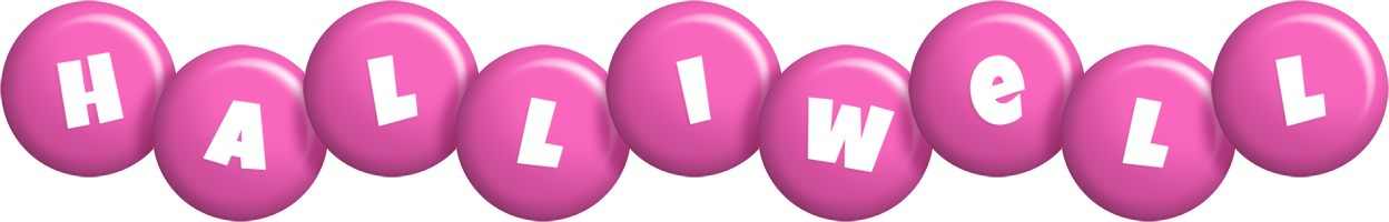 Halliwell candy-pink logo