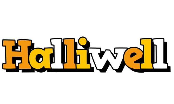 Halliwell cartoon logo