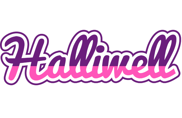 Halliwell cheerful logo
