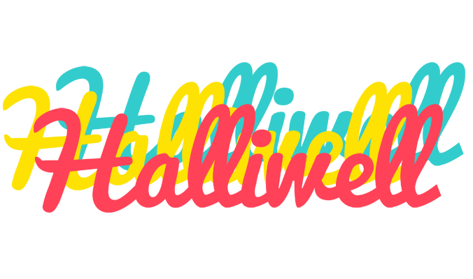 Halliwell disco logo