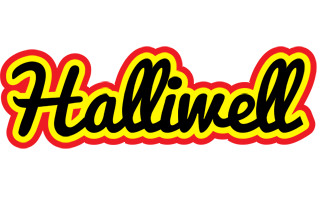 Halliwell flaming logo