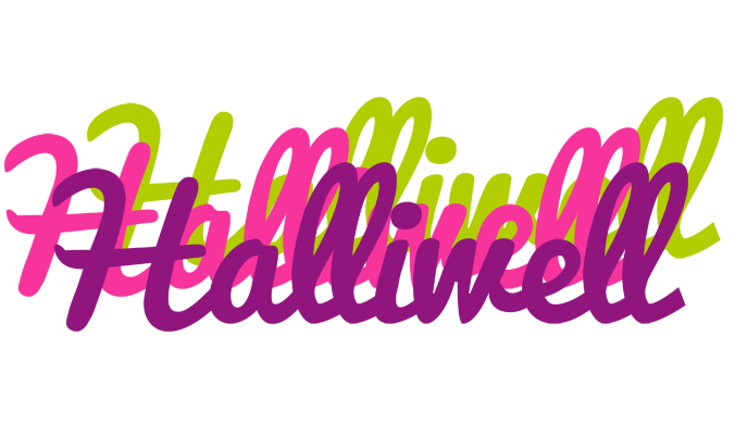Halliwell flowers logo