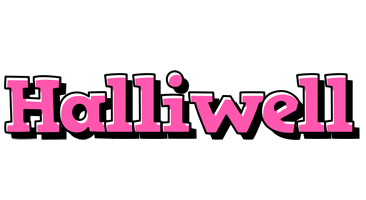 Halliwell girlish logo