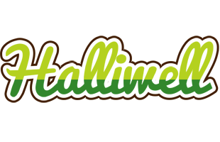 Halliwell golfing logo