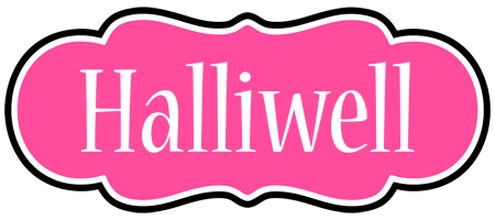 Halliwell invitation logo