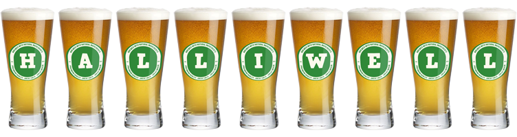 Halliwell lager logo