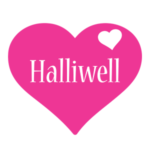 Halliwell love-heart logo