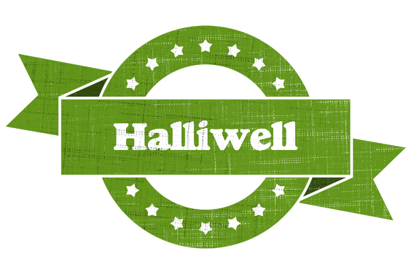 Halliwell natural logo