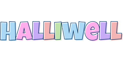 Halliwell pastel logo