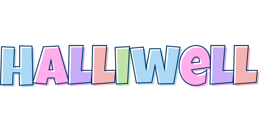 Halliwell pastel logo