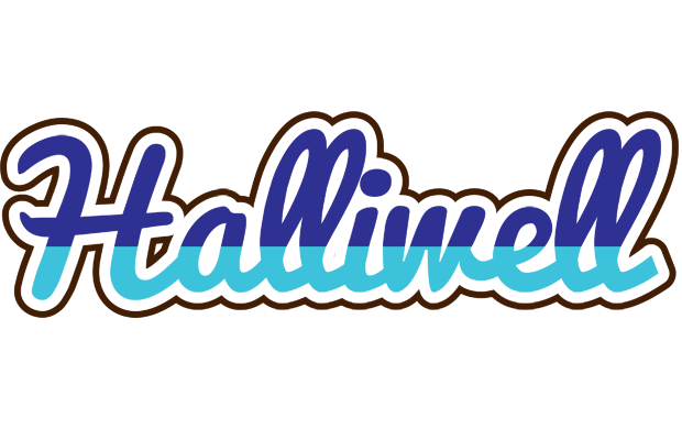 Halliwell raining logo