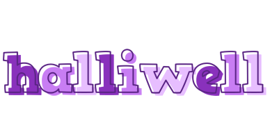 Halliwell sensual logo