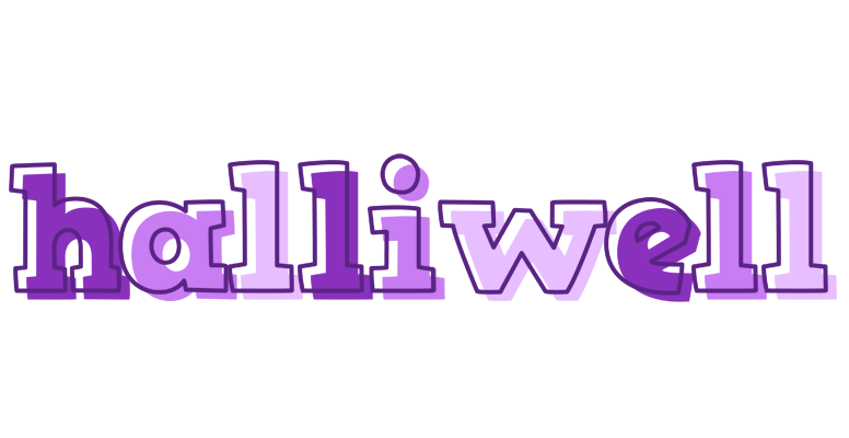 Halliwell sensual logo