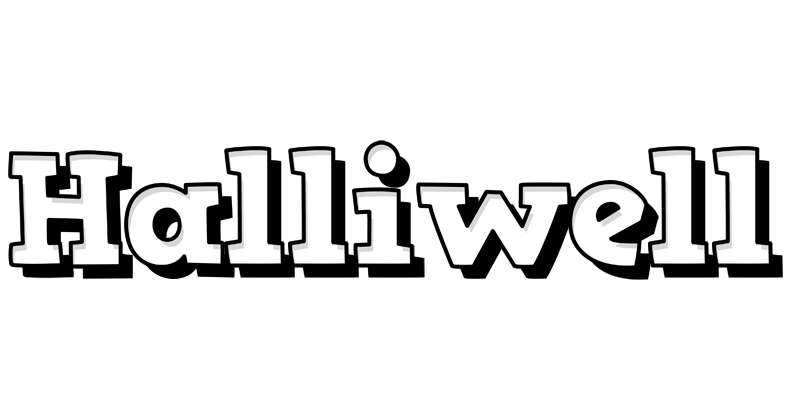 Halliwell snowing logo