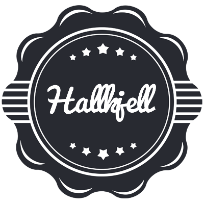 Hallkjell badge logo