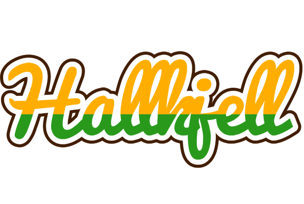 Hallkjell banana logo