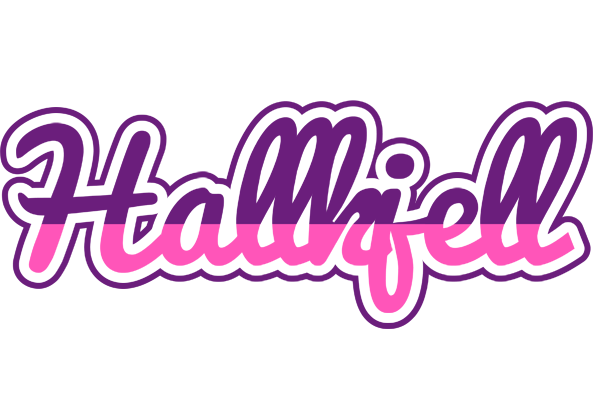 Hallkjell cheerful logo