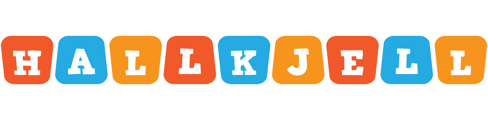 Hallkjell comics logo