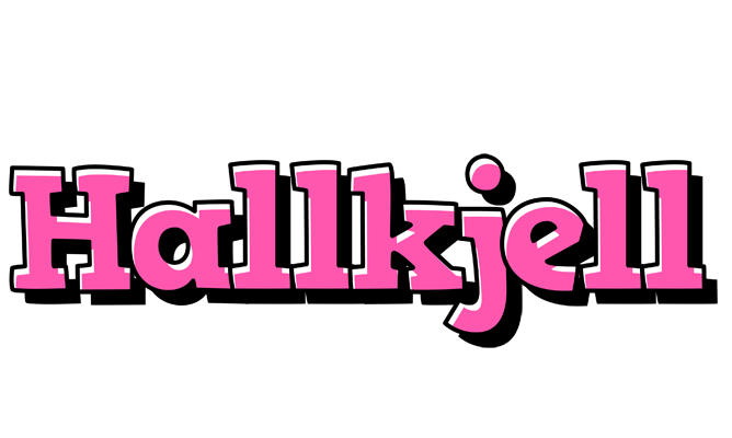 Hallkjell girlish logo
