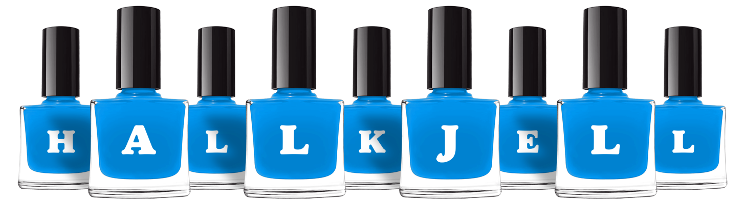 Hallkjell glossy logo