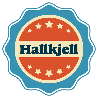 Hallkjell labels logo
