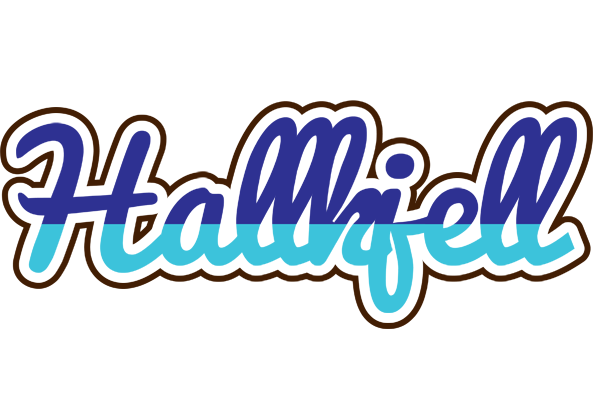 Hallkjell raining logo