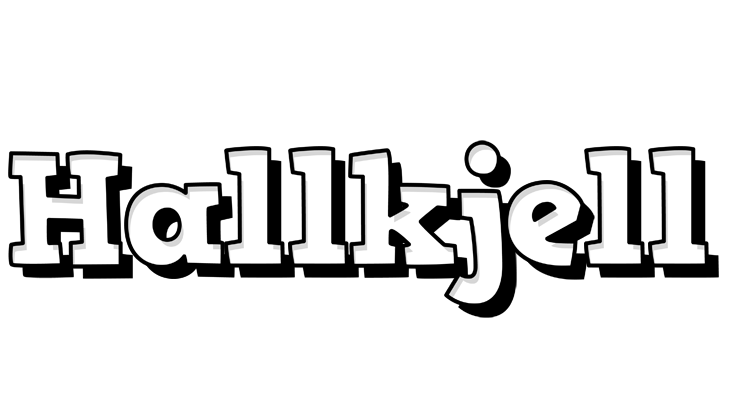 Hallkjell snowing logo