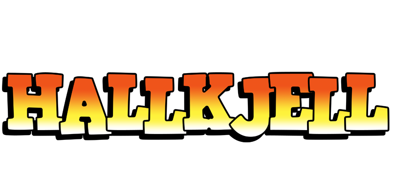Hallkjell sunset logo