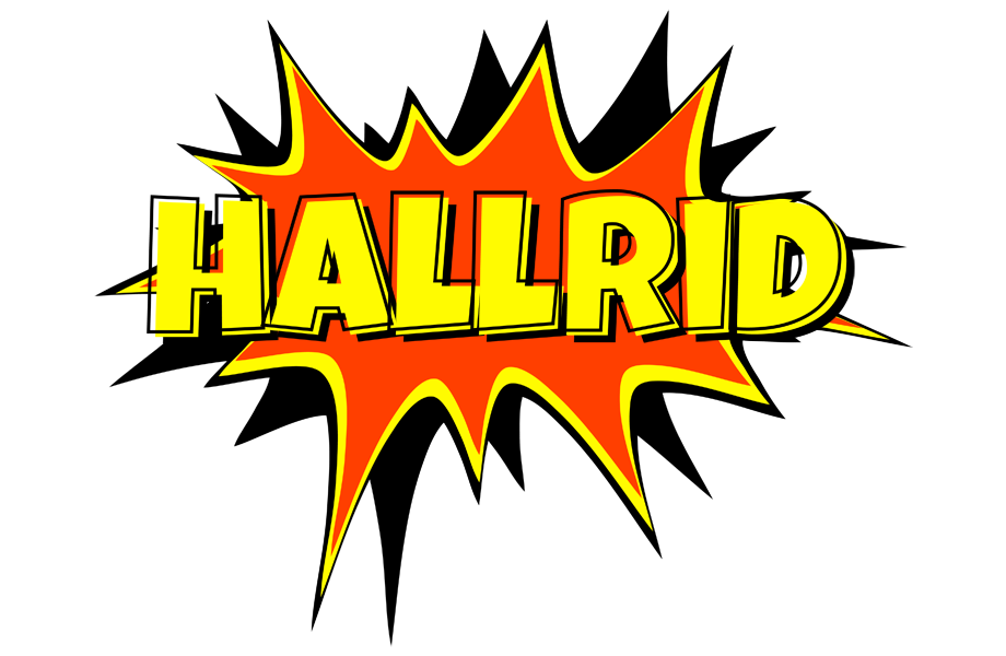 Hallrid bazinga logo
