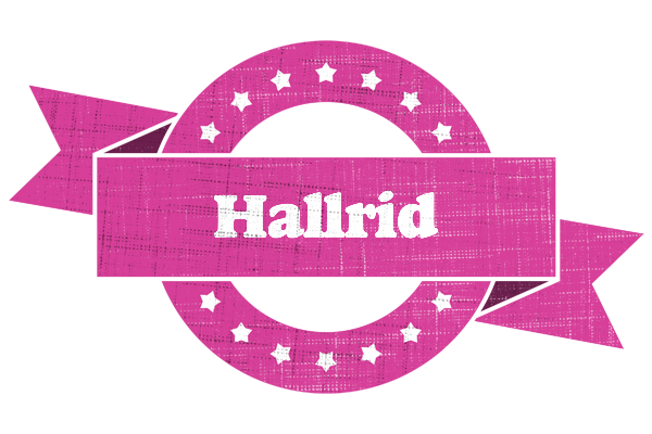 Hallrid beauty logo