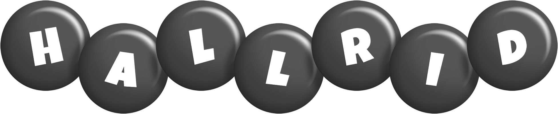 Hallrid candy-black logo