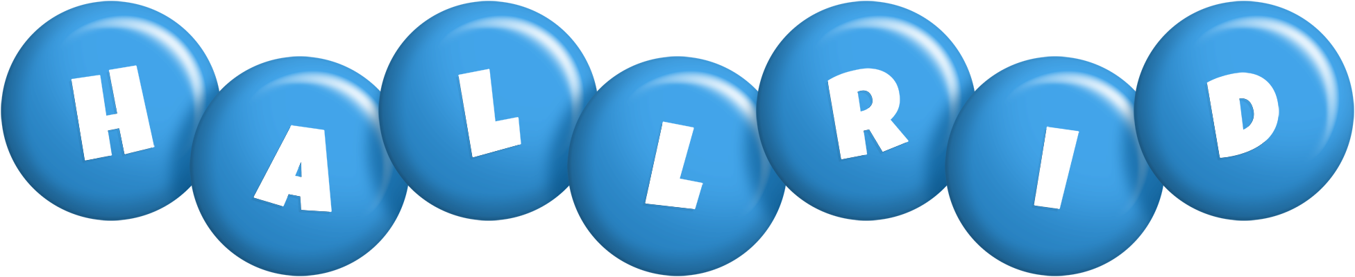 Hallrid candy-blue logo