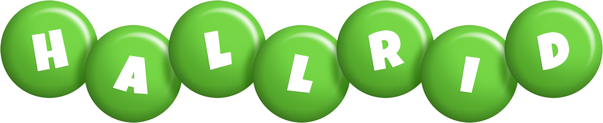 Hallrid candy-green logo