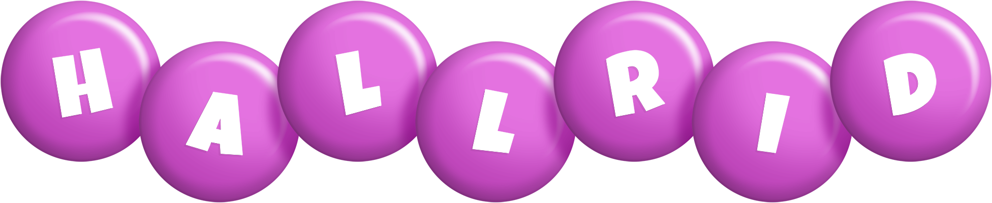 Hallrid candy-purple logo