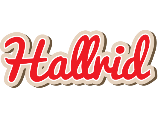Hallrid chocolate logo