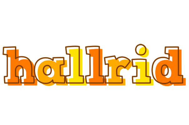 Hallrid desert logo