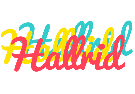 Hallrid disco logo