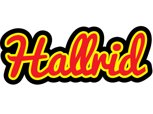 Hallrid fireman logo
