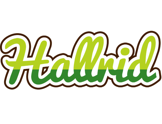 Hallrid golfing logo
