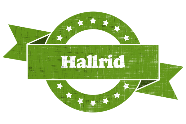 Hallrid natural logo