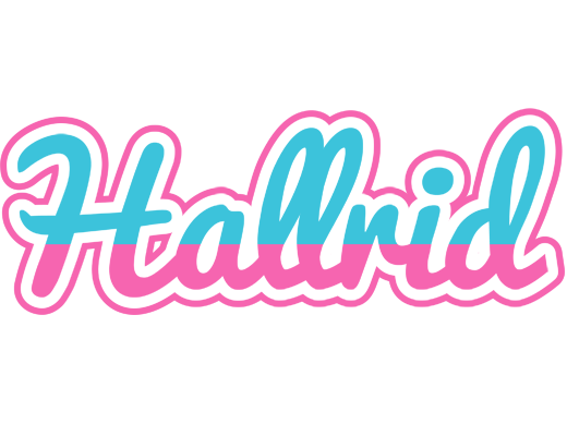 Hallrid woman logo