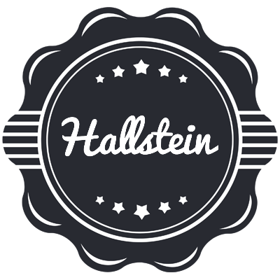 Hallstein badge logo