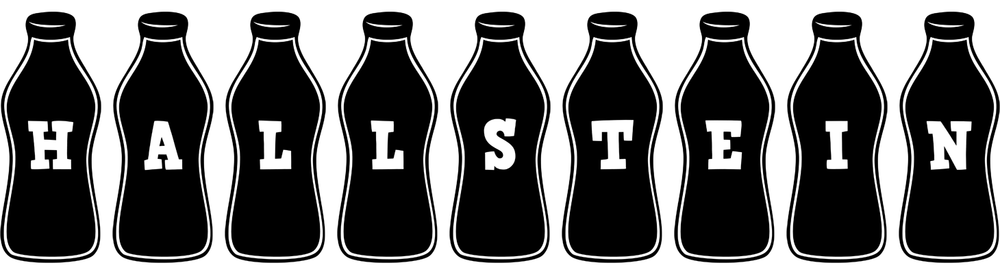 Hallstein bottle logo