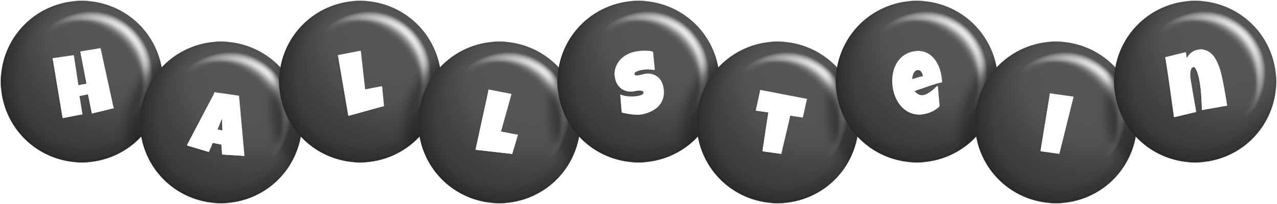 Hallstein candy-black logo
