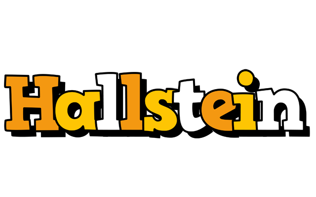 Hallstein cartoon logo