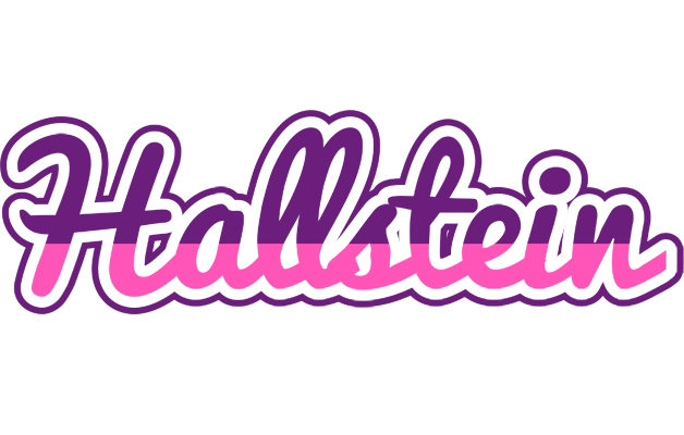 Hallstein cheerful logo